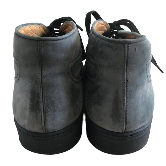 Men’s Bally Gray Fine Suede Style Ankle Boots Pander Style Size 8D main image 9